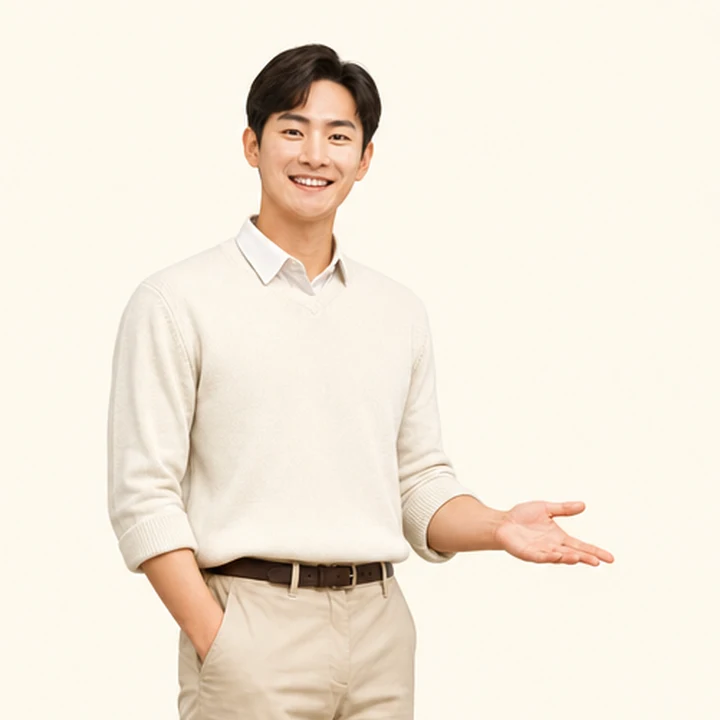 현대 아반떼 저신용장기렌트카 상담 신청을 안내하는 담당자